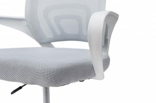 Стул компьютерный BIO- "Матрикс" серый/ белый