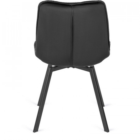 Стул поворотный MEBEL ELITE Marco черный велюр