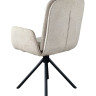 Стул обеденный с автоповоротом INES Perfect (бежевый/черный)