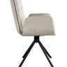 Стул обеденный с автоповоротом INES Perfect (бежевый/черный)