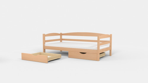 Кровать односпальная MCN- Лева 80 усиленные ламели