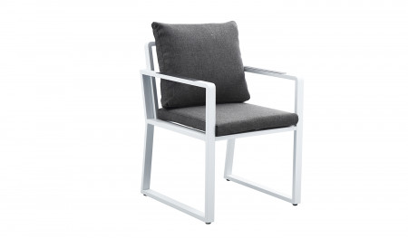 Комплект обеденный на 6 персон Higold Exee (белый + серый) 3055150