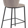 Стул полубарный Kave Home CISELIA CC3001KY10H (коричневый шенилл)