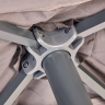 Зонт от солнца квадратный с базой DEI- Ezpeleta Eolo Pureti 2.5x2.5 (TAUPE С БАЗОЙ BOND 50 KG)