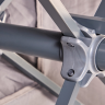Зонт от солнца квадратный с базой DEI- Ezpeleta Eolo Pureti 2.5x2.5 (TAUPE С БАЗОЙ BOND 50 KG)