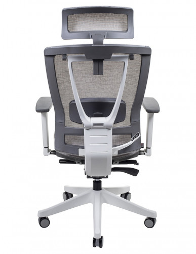 Крісло керівника LUX- ERGO CHAIR 2 MESH WHITE/ BEIGE ергономічне