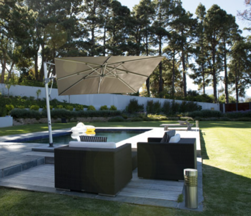 Зонт квадратный Glatz TEA- Sombrano S+ easy 