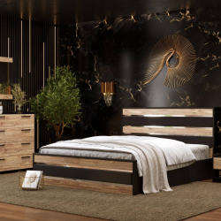 Кровать с подъемным механизмом RBV- Оскар 160