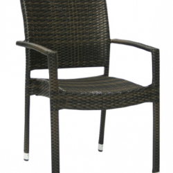 Стул с подлокотниками из техноротанга VLL- Garden4You WICKER 1336