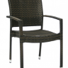 Стул с подлокотниками из техноротанга VLL- Garden4You WICKER 1336