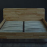 Фото №1 - Кровать деревянная CML- Марго