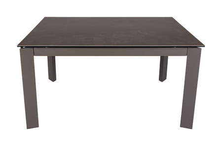Стол обеденный модерн NL- OSLO керамика коричневый темный