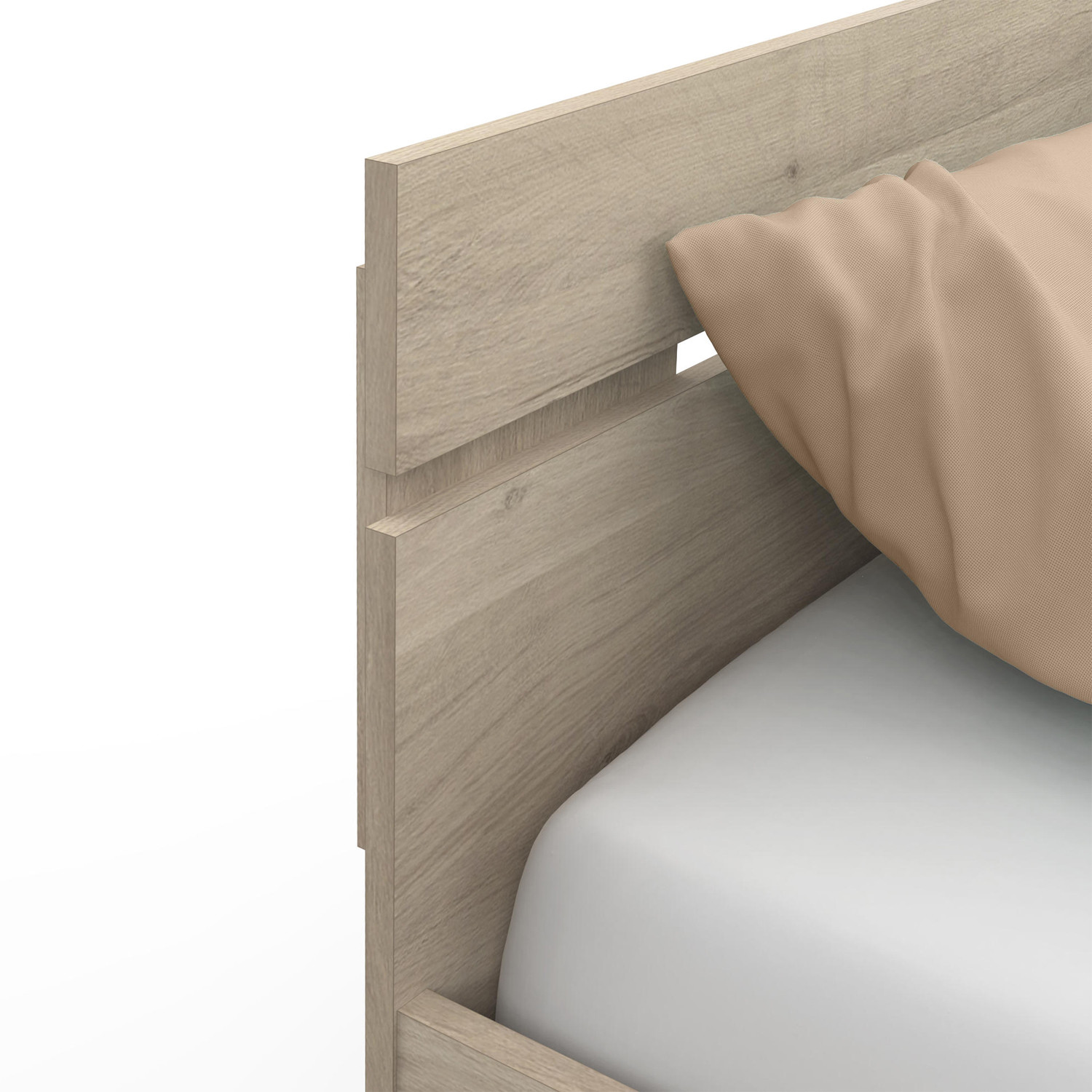 IDEA Многофункциональная кровать 140x200 МИЧИГАН дуб