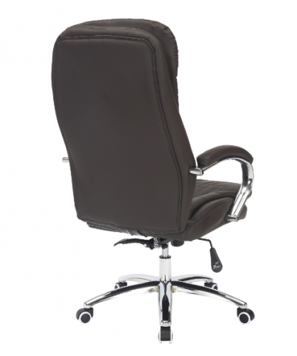 Кресло AMF- Valencia хром НВ механизм Anyfix кожзам коричневый