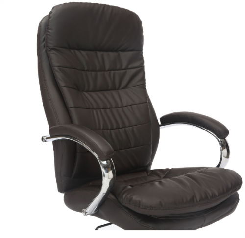 Кресло AMF- Valencia хром НВ механизм Anyfix кожзам коричневый