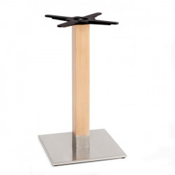 База для стола VLL- SCAB Tiffany 5180VN H73 (натуральный/сатиновая сталь)