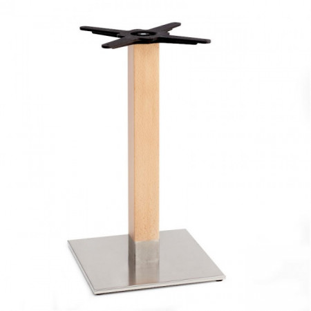 База для стола VLL- SCAB Tiffany 5180VN H73 (натуральный/сатиновая сталь)