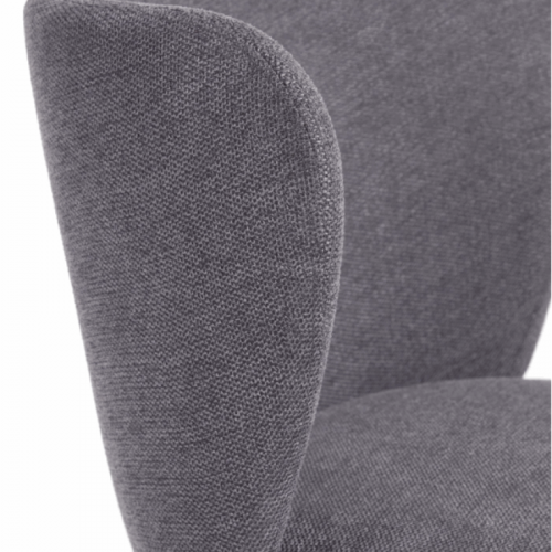 Стул Kave Home CISELIA CC3000KY15 (синель темно-серая)