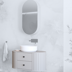 Шкаф для умывальника PL- Halmar VENEZIA-SU 2S  Кашемир