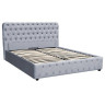 Кровать с подъемным газовым Avn- BELINDA 180 Grey
