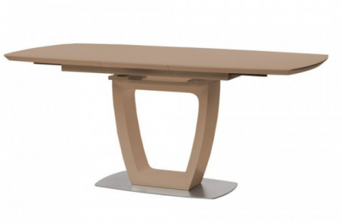 Стол обеденный модерн CON- RAVENNA MATT MOCCA 140 см (Равенна Мет Мокко) 