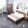 Кровать двуспальная деревянная AWD- Милан