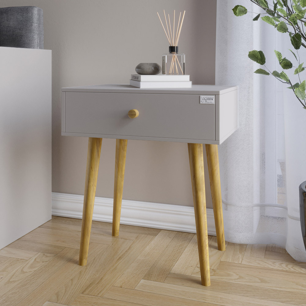 Тумба прикроватная Хьюге-4 Кашемир LION-041024 ТОП