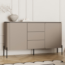 Комод на 2 двери и 3 ящика Helvetia BELLO 24COOB26 (конго)