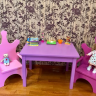 Комплект детский MRC- Стол прямоугольный + 2 стула Трон