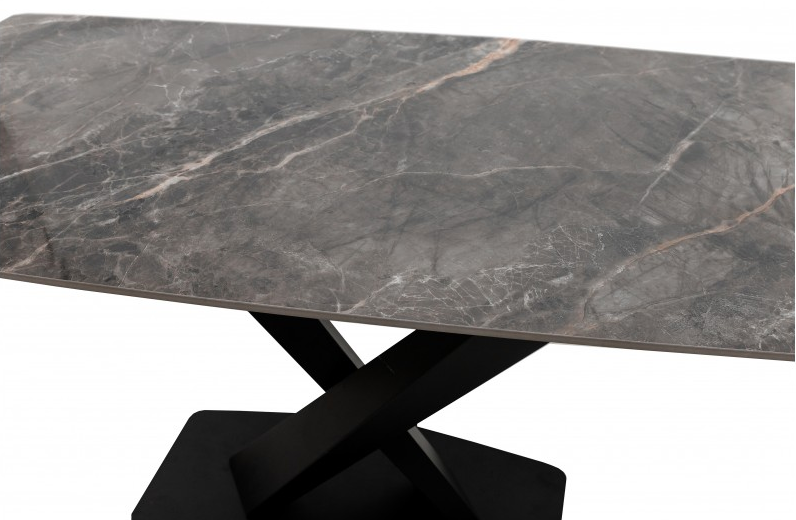 Стол обеденный BIO- Grace Бинго, Армани грей (140х80 см) 