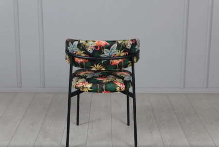 Стул обеденный TOP- Дакс черный (ноги металл черный)    