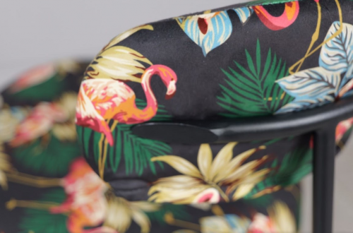 Стул обеденный TOP- Дакс черный (ноги металл черный)    