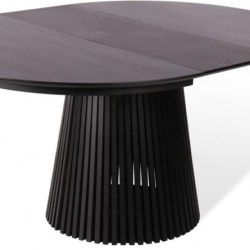 Стол обеденный раскладной CRV-Imara,Schwarz wood,120 см,черный