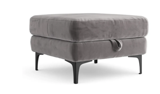 Пуф Mil- Sent 63x43x43, Серый