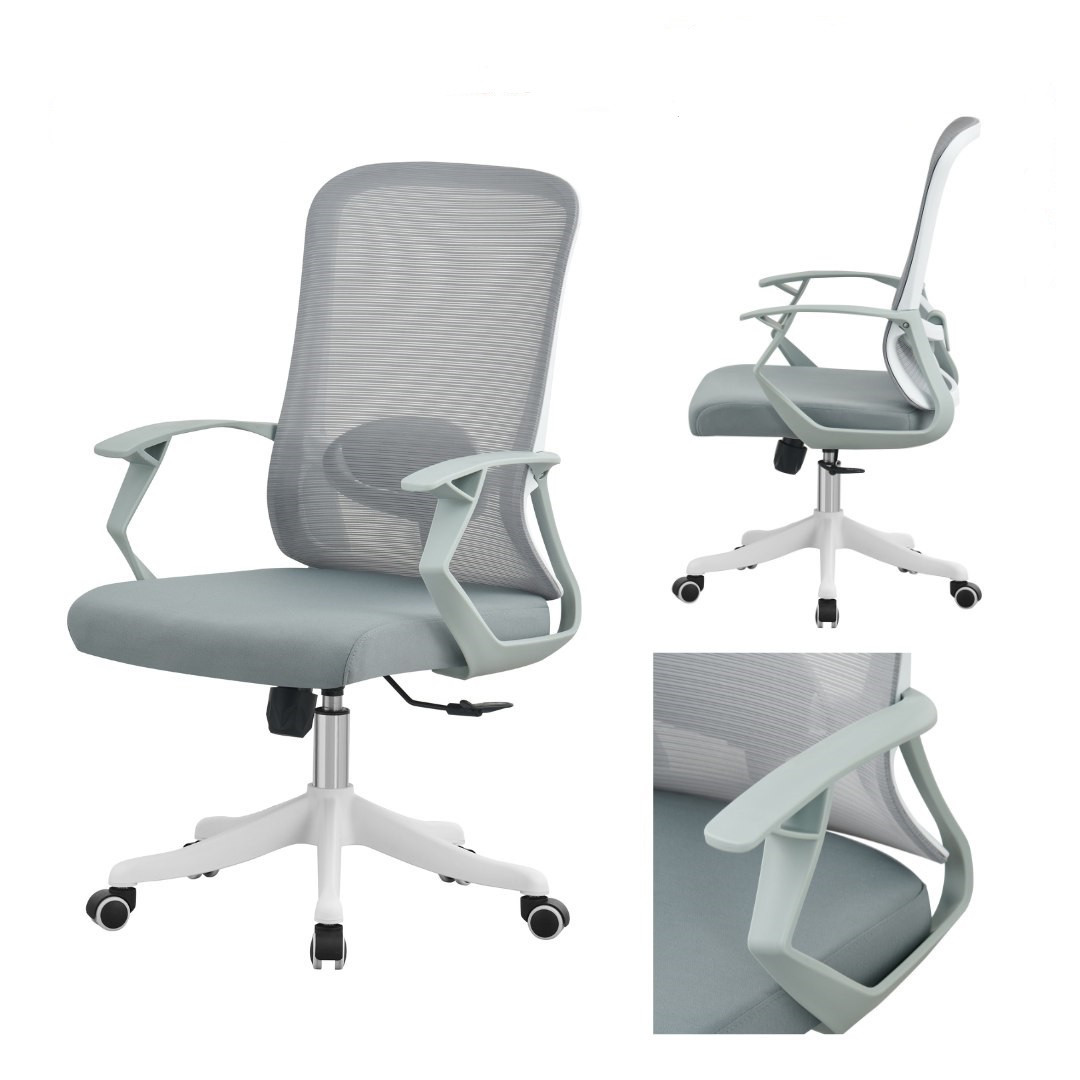 Кресло компьютерное BIO- Office Уно серый