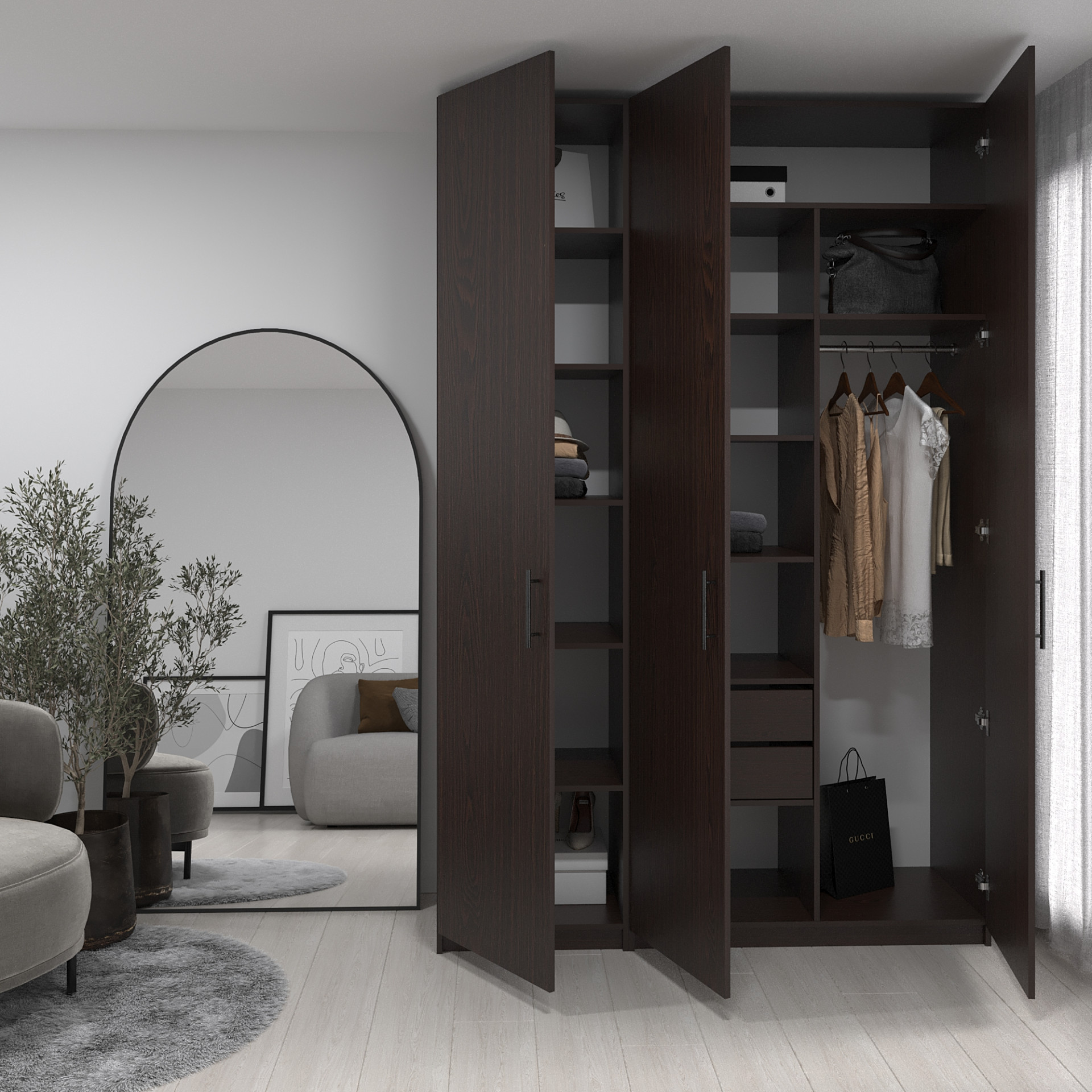 Комплект Дуэт 2 (ШК-100ЯЩ 2, 4 + ШК-50/П-2,4) KOD- Дуэт-2 2,40