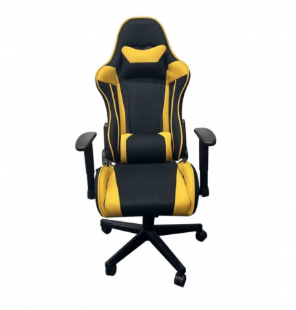 Кресло офисное INI-  KRATOS черный/желтый