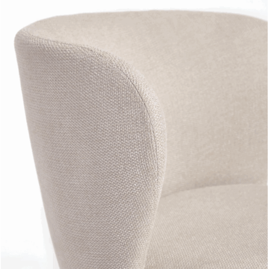 Стул Kave Home CISELIA CC3000KY12 (синель бежевая)