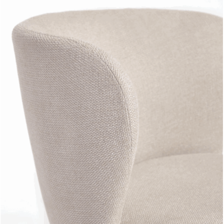 Стул Kave Home CISELIA CC3000KY12 (синель бежевая)