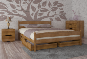 Кровать деревянная PKR- Ликерия Люкс