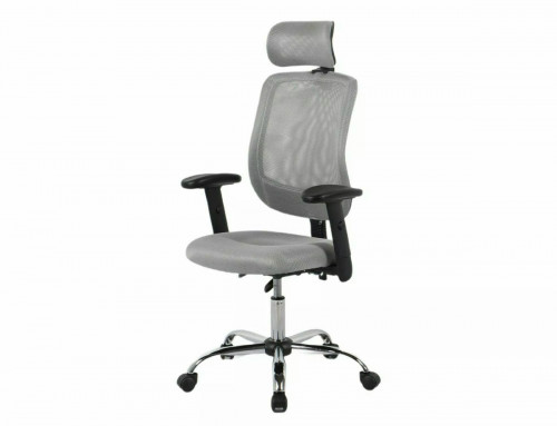 Компьютерное кресло SIGNAL Q-118 R (серый, черный)/ серебро