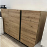 Комод Perfect Home Arco (Marco) 2-дверный с 4 ящиками 2D4S/138 Дуб артизан/графит