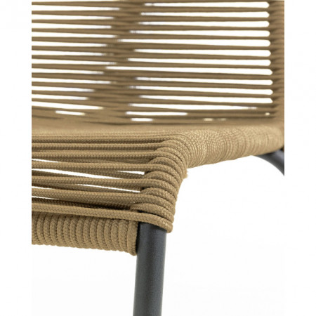 Стул обеденный Kava Home GLENVILLE (черный, коричневый)