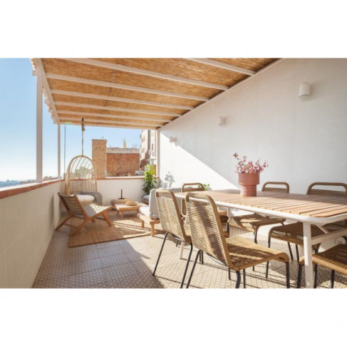 Стул обеденный Kava Home GLENVILLE (черный, коричневый)