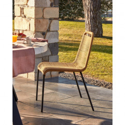 Стул обеденный Kava Home GLENVILLE (черный, коричневый)