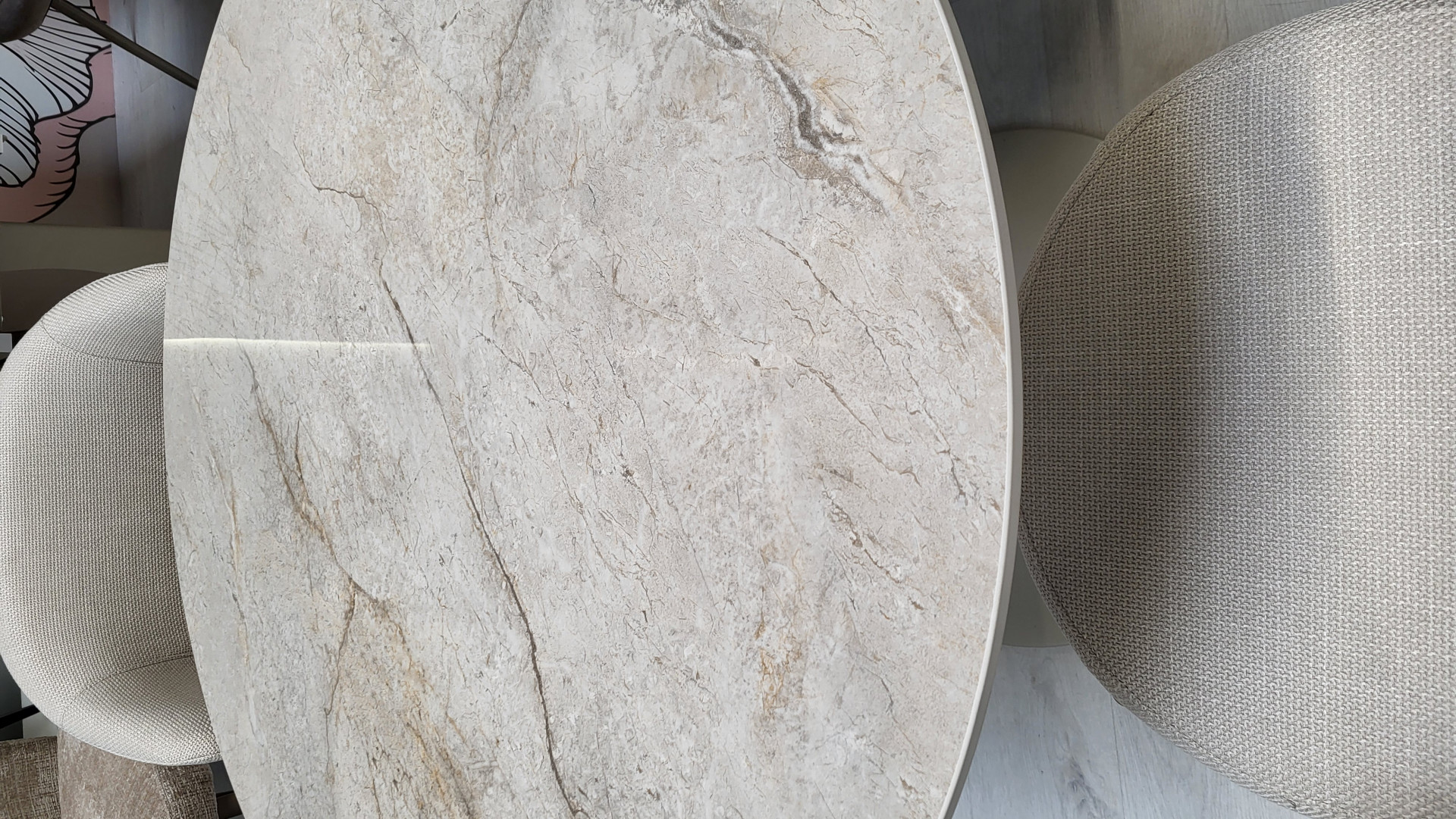 Стол обеденный модерн VTR- T-325 мистик грей / капучино