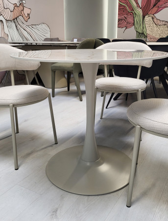 Стол обеденный модерн VTR- T-325 мистик грей / капучино