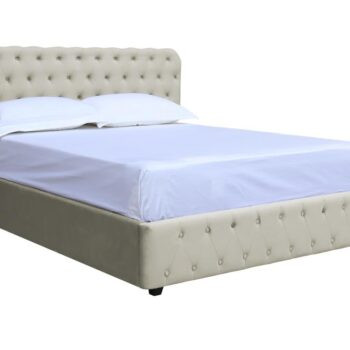 Кровать с подъемным газовым Avn- BELINDA 180 Light Grey
