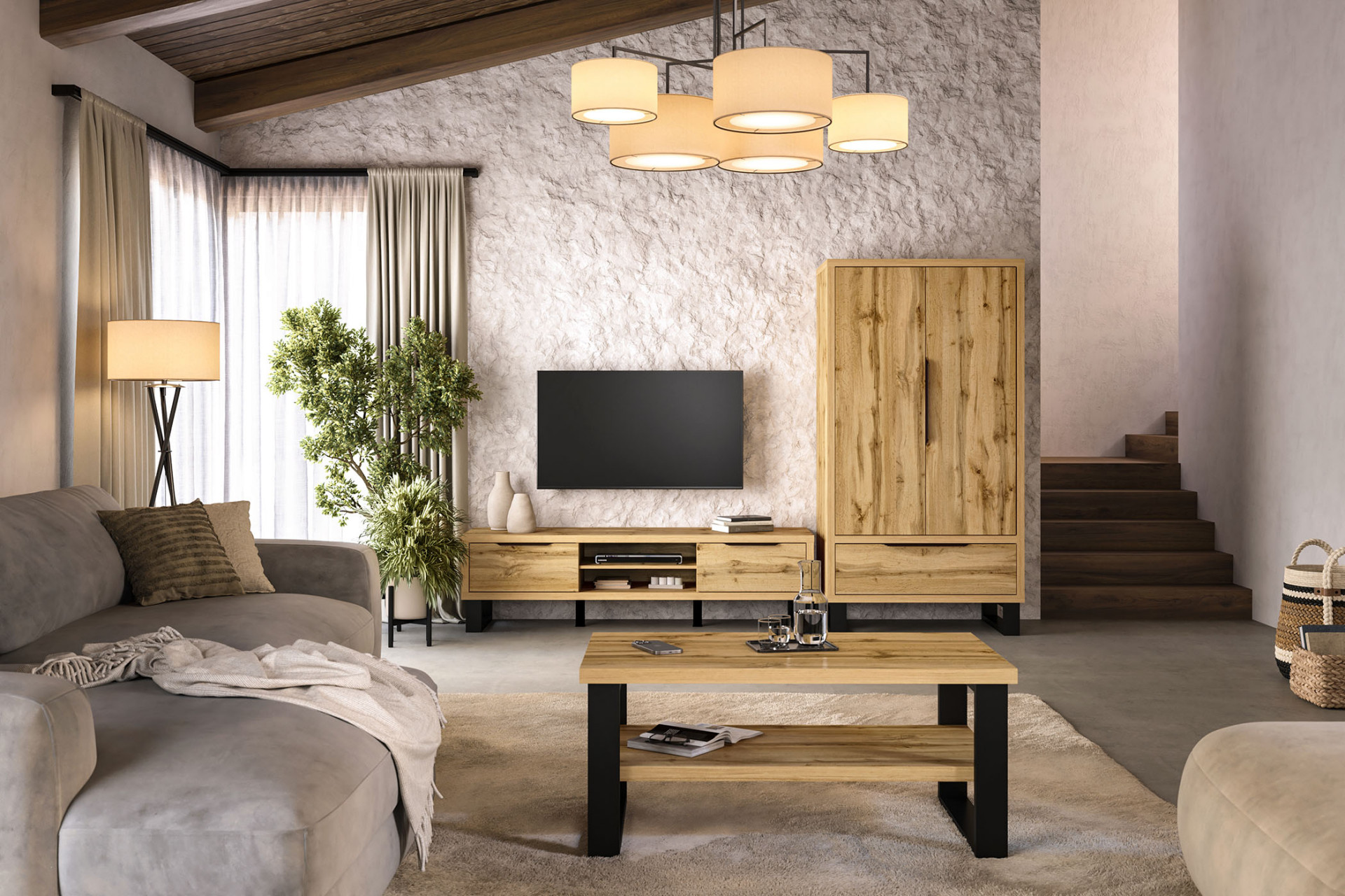 Столик кофейный Helvetia HALLE WM