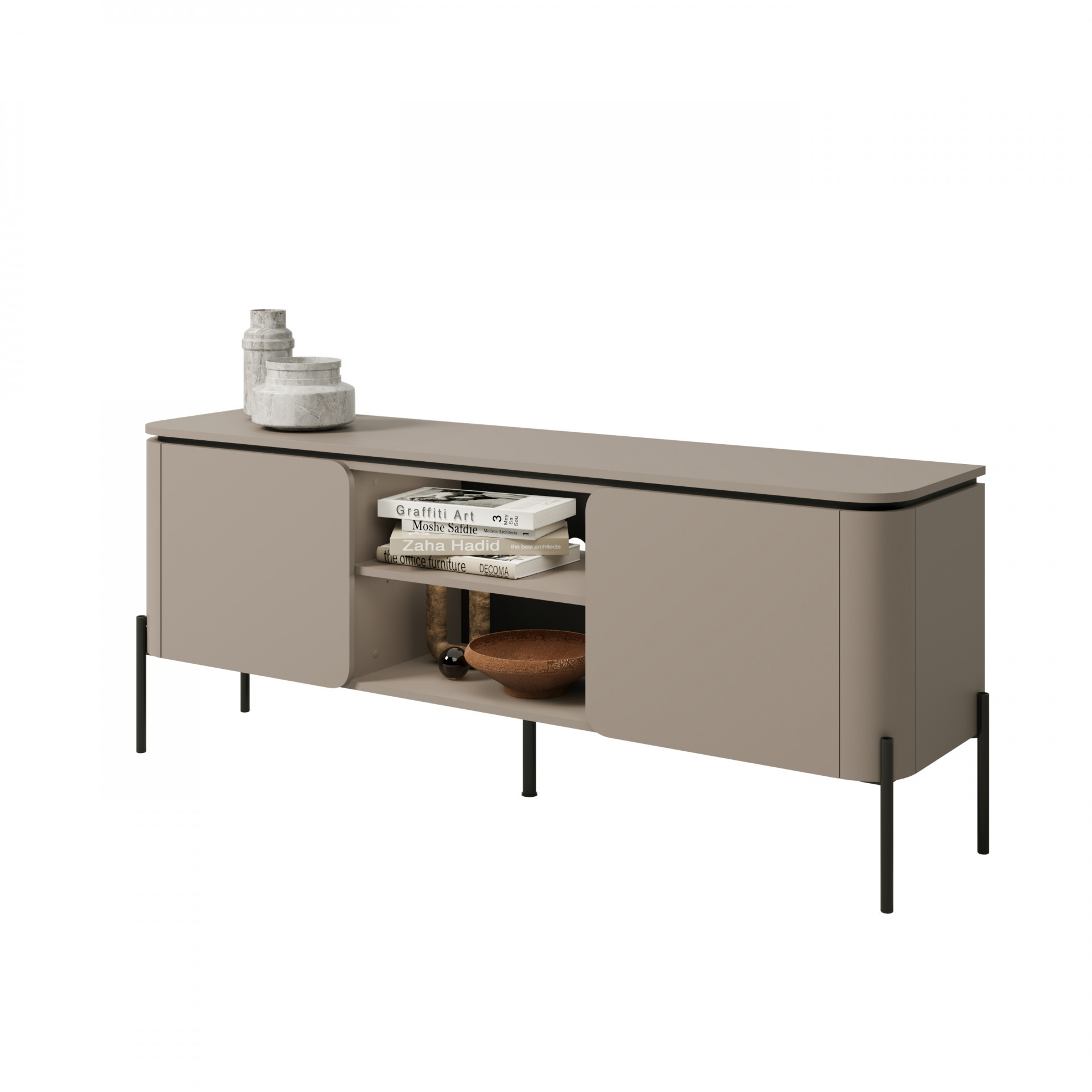 Тумба под телевизор Helvetia BELLO 24COOB40 (конго)